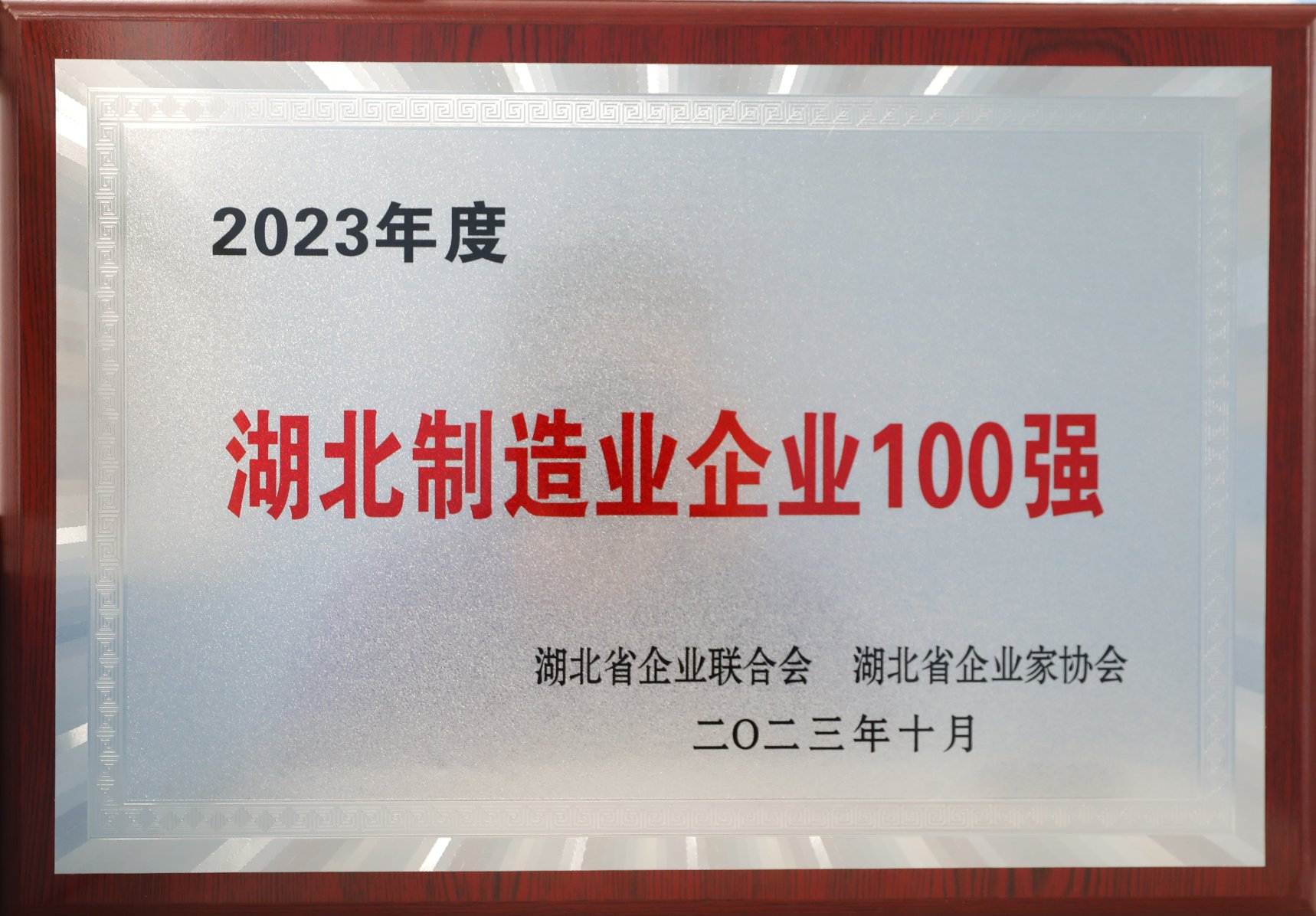 2023年度湖北省制造業(yè)百?gòu)?qiáng)企業(yè)